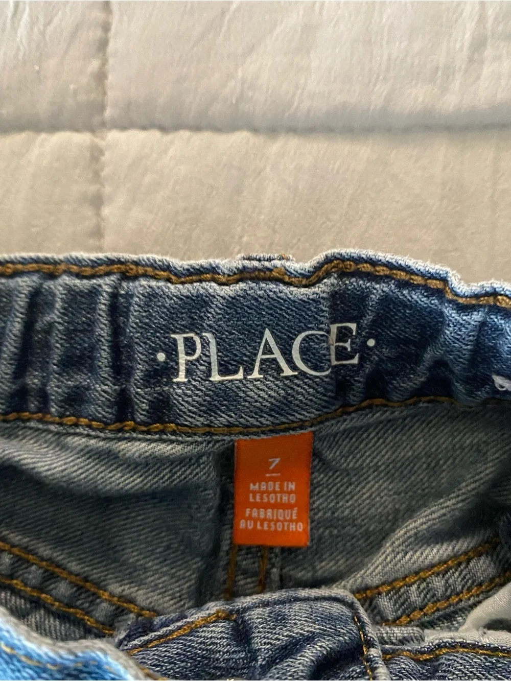 The Children's Place Boys Denim Jean Shorts - Blue